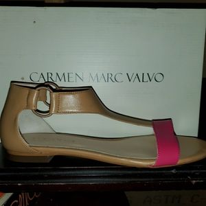 Carmen Marco Valvo sandal Giselle size 9m